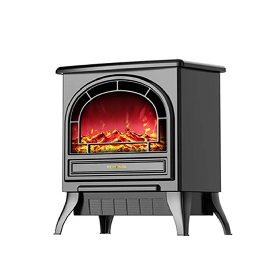 Elektrische Sfeerhaard 1800W Timer 3D Vlameffect Convectieverwarming Tot 30m² Afstandsbediening Woonkamer | Sulvida