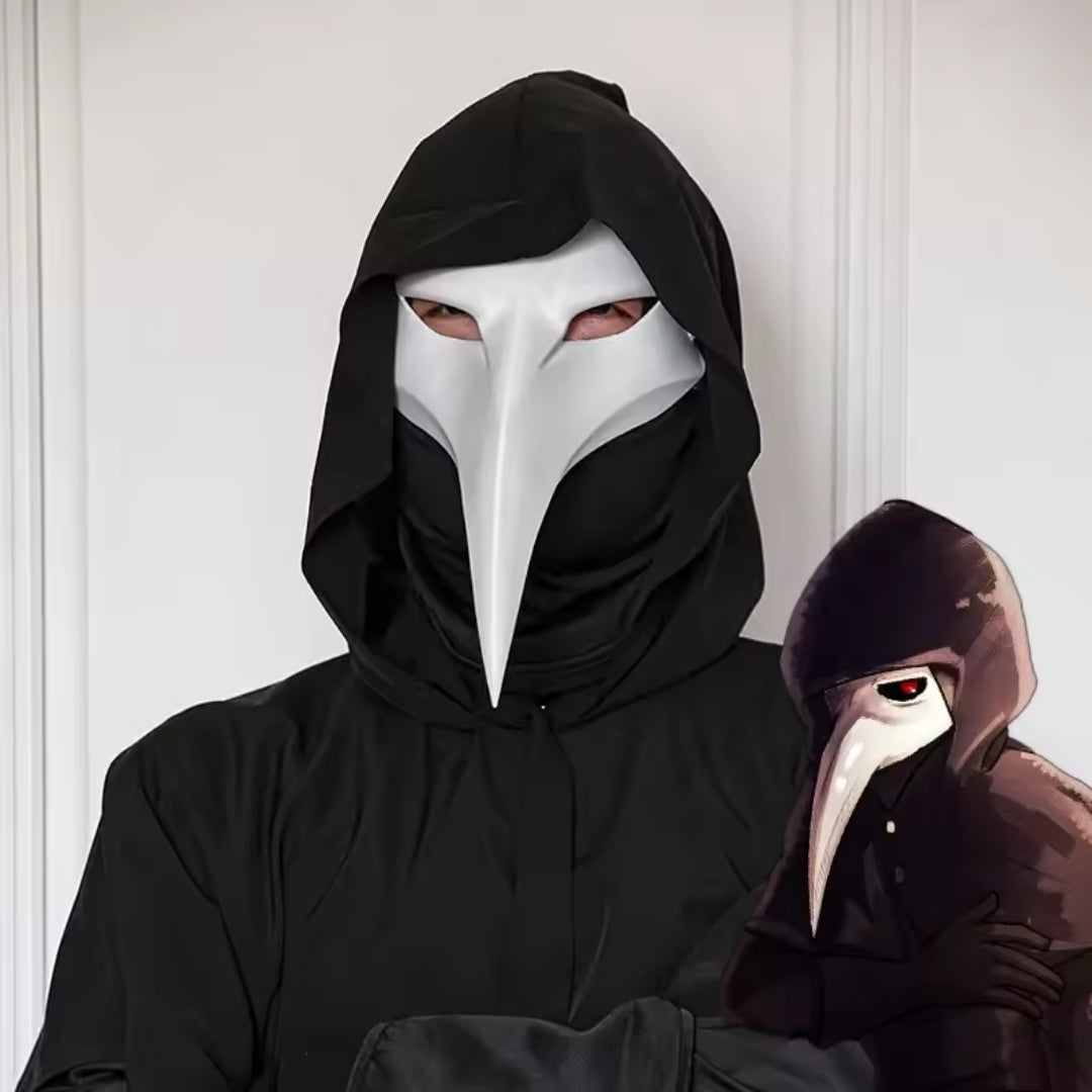 Vogelbekmasker Halloween Cosplay Volwassenen PLA Pestdokter Horror Feestmasker Mysterieus Unisex Carnaval | Sulvida