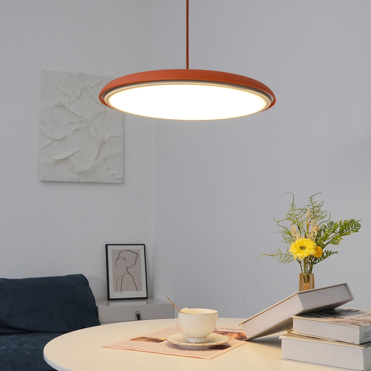 Hanglamp Macaron Stijl Metaal Acryl Dimbaar LED Eetkamer Keukeneiland Woonruimte Slaapkamer Warm Licht | Sulvida