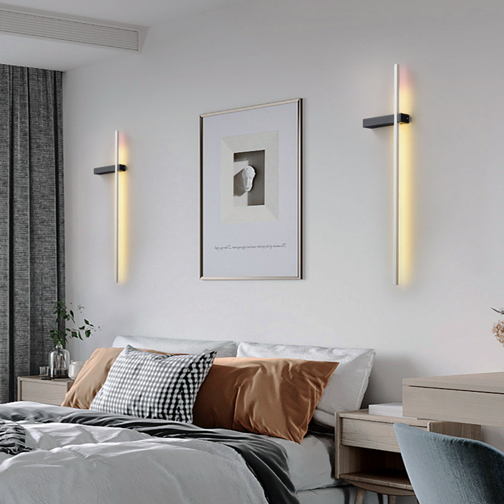 Lineaire Wandlamp Metaal Acryl Kleurrijk Modern Design Woonkamer Eetkamer Sfeervol Interieur Verlichting | Sulvida