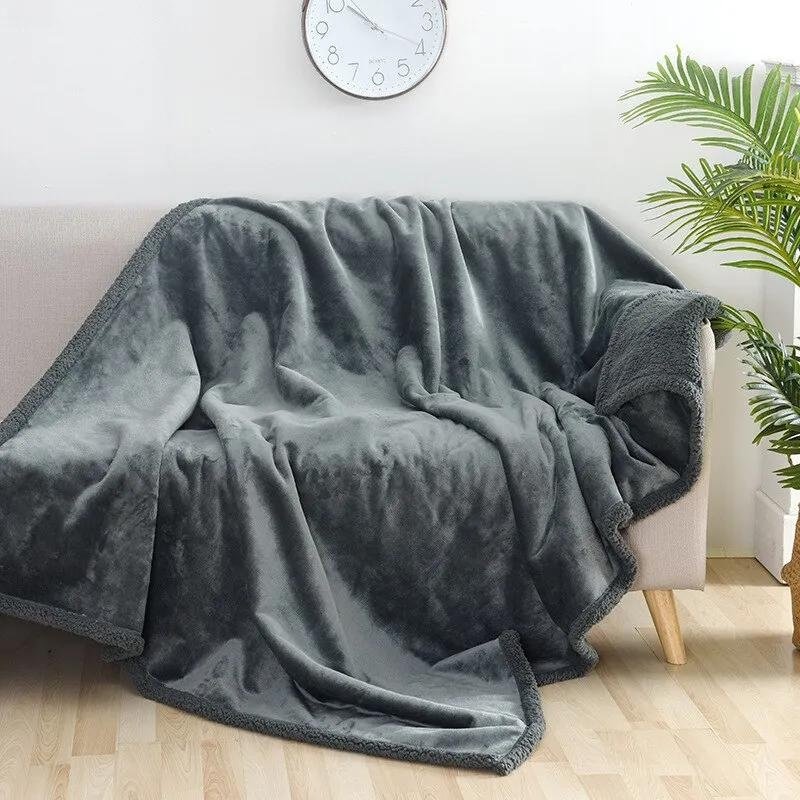 Dubbelzijdige Waterafstotende Plaid – Zacht, Beschermend en Machinewasbaar voor Bank en Bed | Sulvida