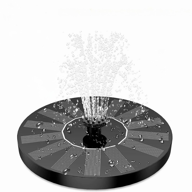 Solar Fonteinpomp Drijvend Waterspel Zwembad Vijver Tuin met 6 Sproeistanden 1W 1,5W 2,5W Zonne-energie | Sulvida