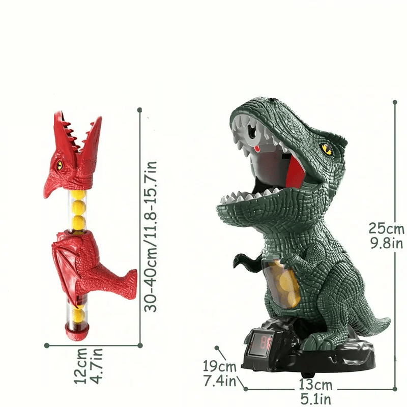 Dinosaurus Schietspel met Schuimballen en Doelwit voor Kinderen vanaf 4 Jaar Speelgoed Binnen & Buiten | Sulvida