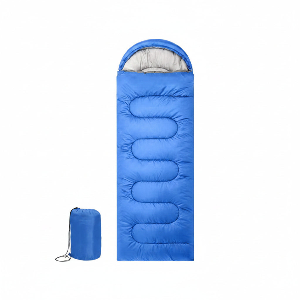 Thermische Envelopslaapzak voor Camping & Trekking tot -10°C met Zachte Voering en Compacte Draagtas | Sulvida
