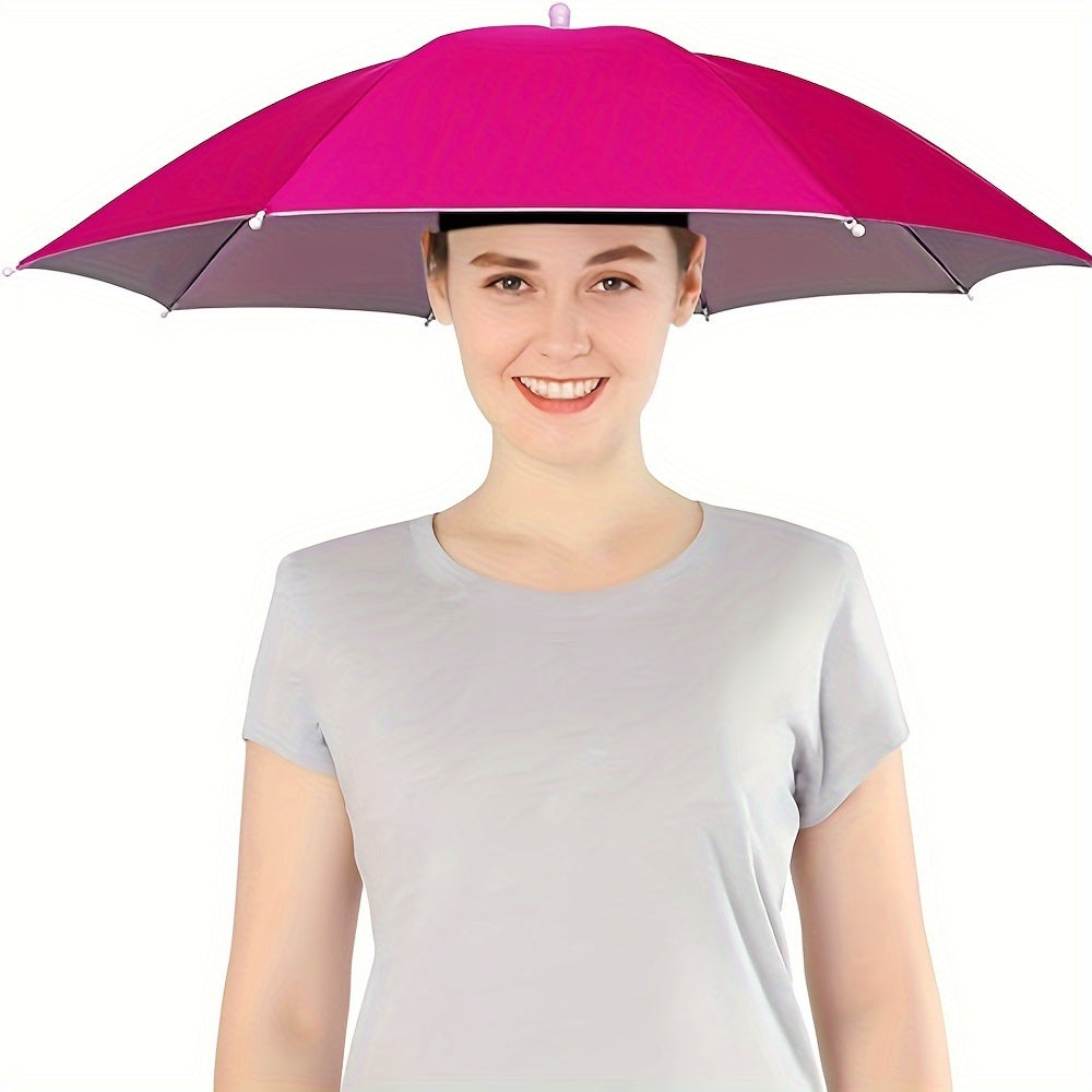 Opvouwbare Zonnehoed met Hoofdband Handen Vrij Parasol Hoofd UV Bescherming Tuin Vissen Wandelen Strand | Sulvida