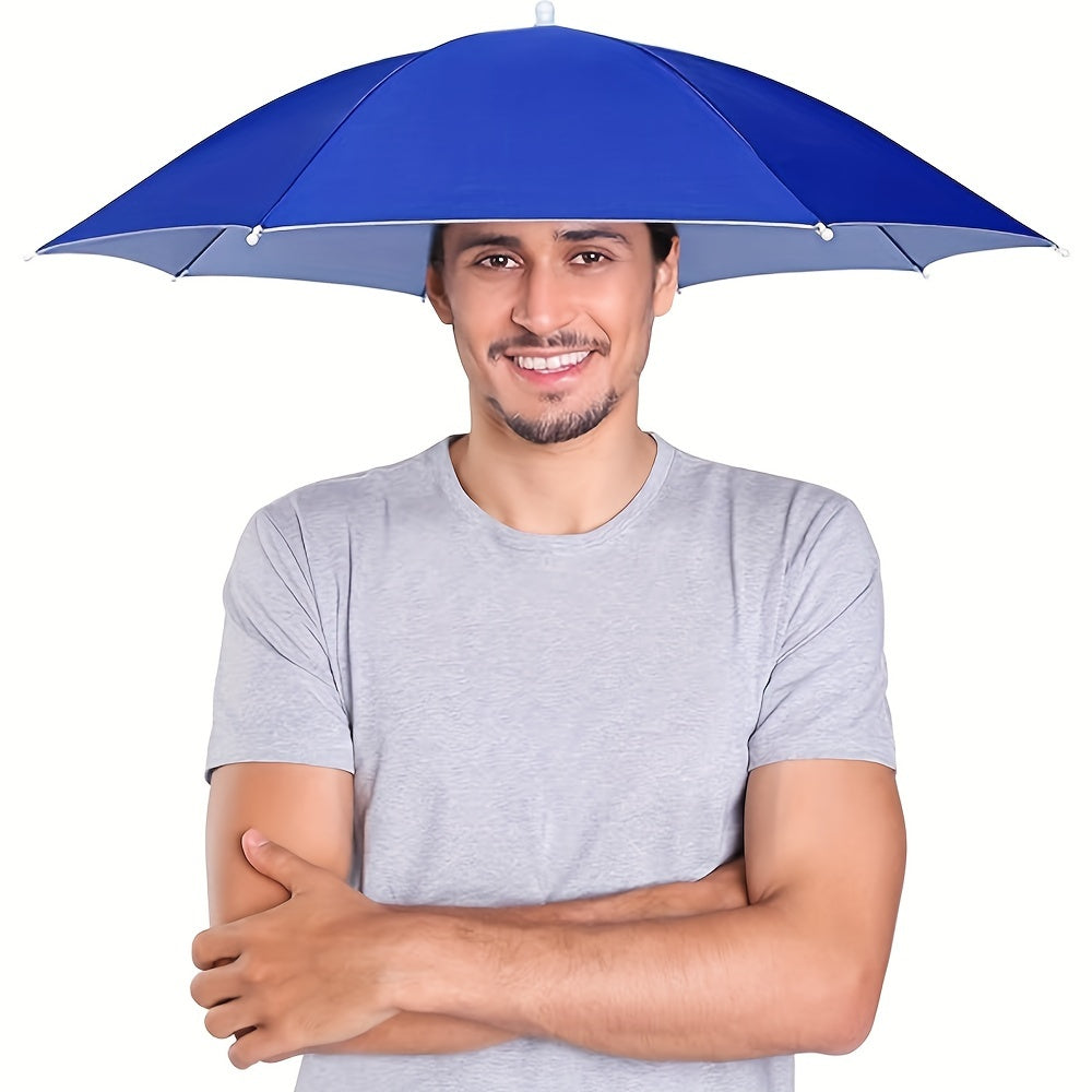 Opvouwbare Zonnehoed met Hoofdband Handen Vrij Parasol Hoofd UV Bescherming Tuin Vissen Wandelen Strand | Sulvida