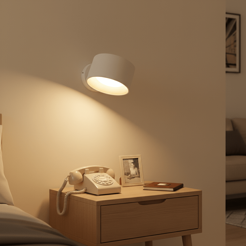 Draadloze Wandlamp met Afstandsbediening LED 3 Lichtstanden Oplaadbaar USB-C Sfeerlicht Woonkamer Slaapkamer | Sulvida