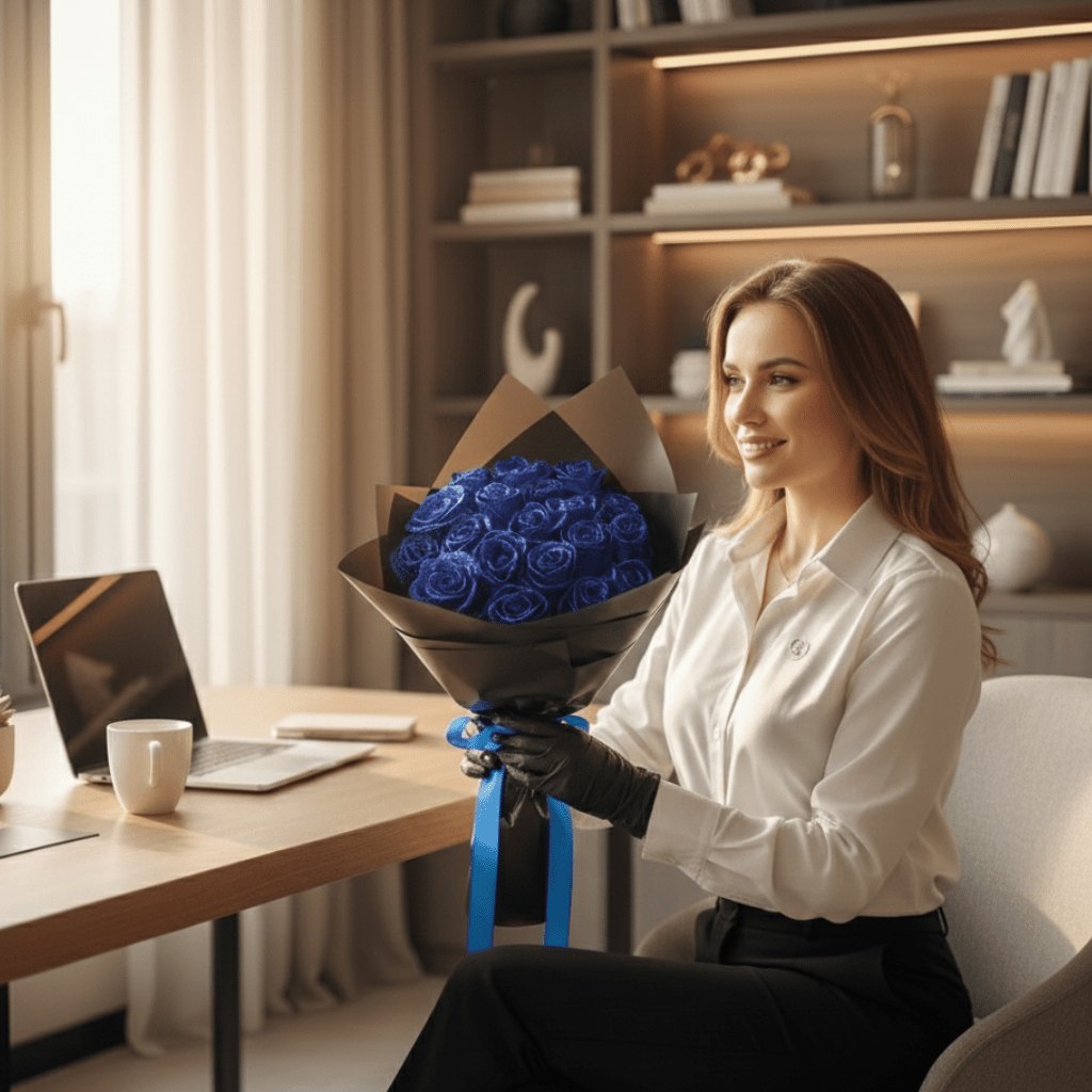 Glinsterende Decoratieroos Kunststof Glitter Roos Interieur Decoratie Kunstbloem Cadeauverpakking Feest | Sulvida