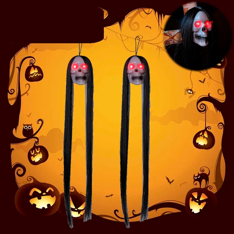 Hangende Spook Skelet Decoratie met LED Verlichting – 30 Stuks Halloween Figuren voor Feest en Thuis | Sulvida