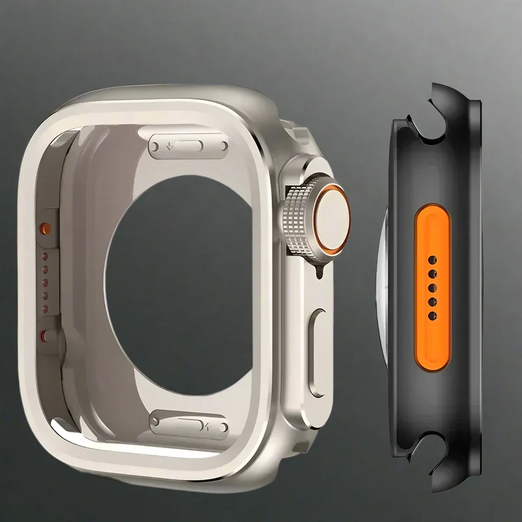 Étui de protection en titane pour montre, 360° – Series 11/10 46mm Series 9/8/7 45mm, boîtier ultrafin résistant aux rayures | Sulvida