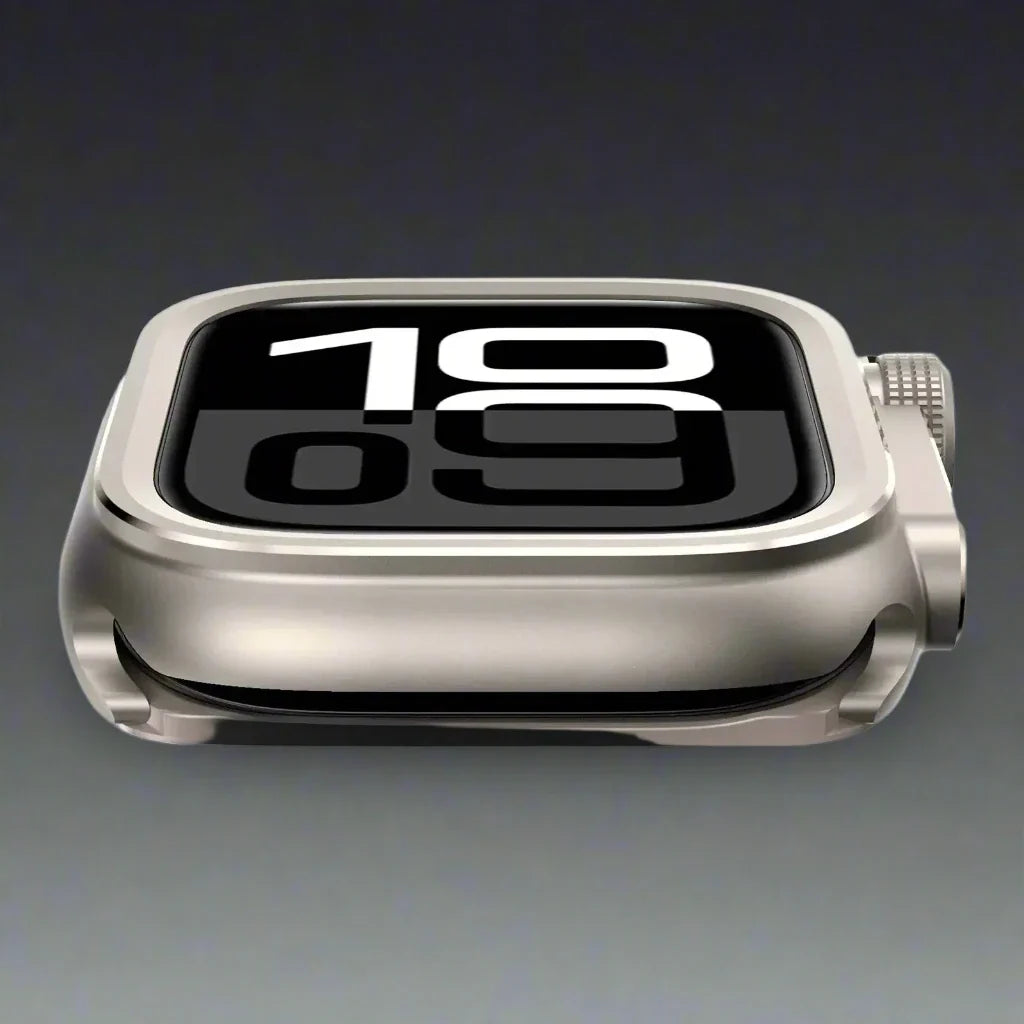 Étui de protection en titane pour montre, 360° – Series 11/10 46mm Series 9/8/7 45mm, boîtier ultrafin résistant aux rayures | Sulvida