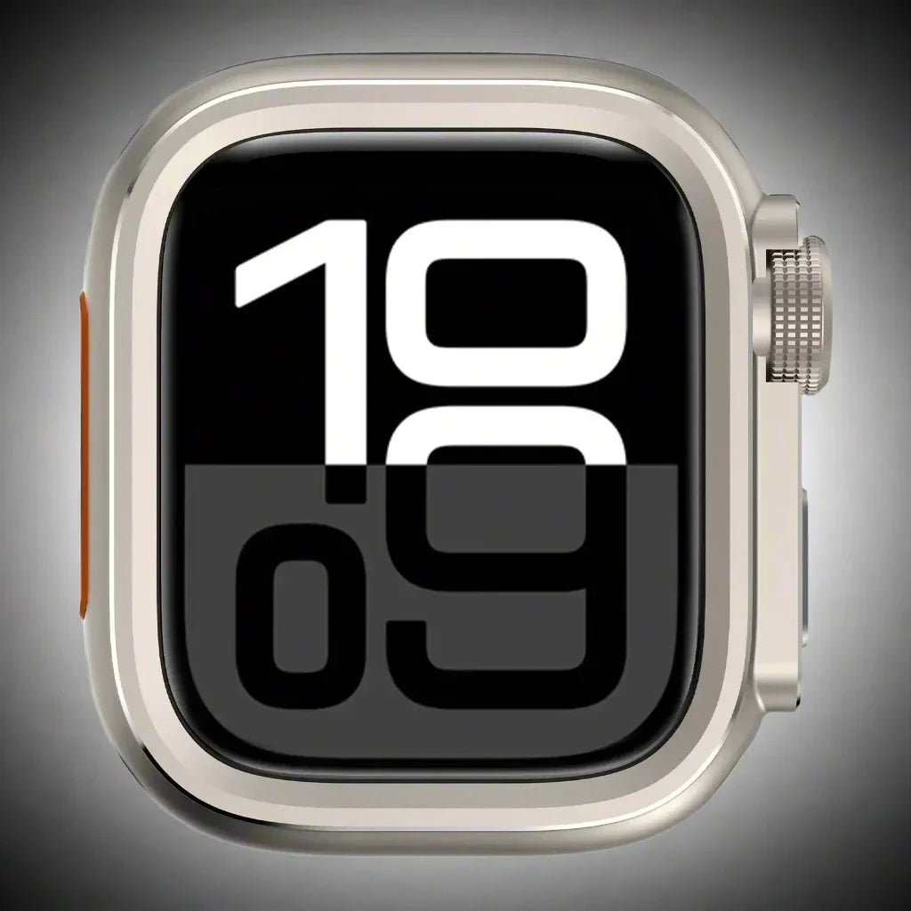 Étui de protection en titane pour montre, 360° – Series 11/10 46mm Series 9/8/7 45mm, boîtier ultrafin résistant aux rayures | Sulvida
