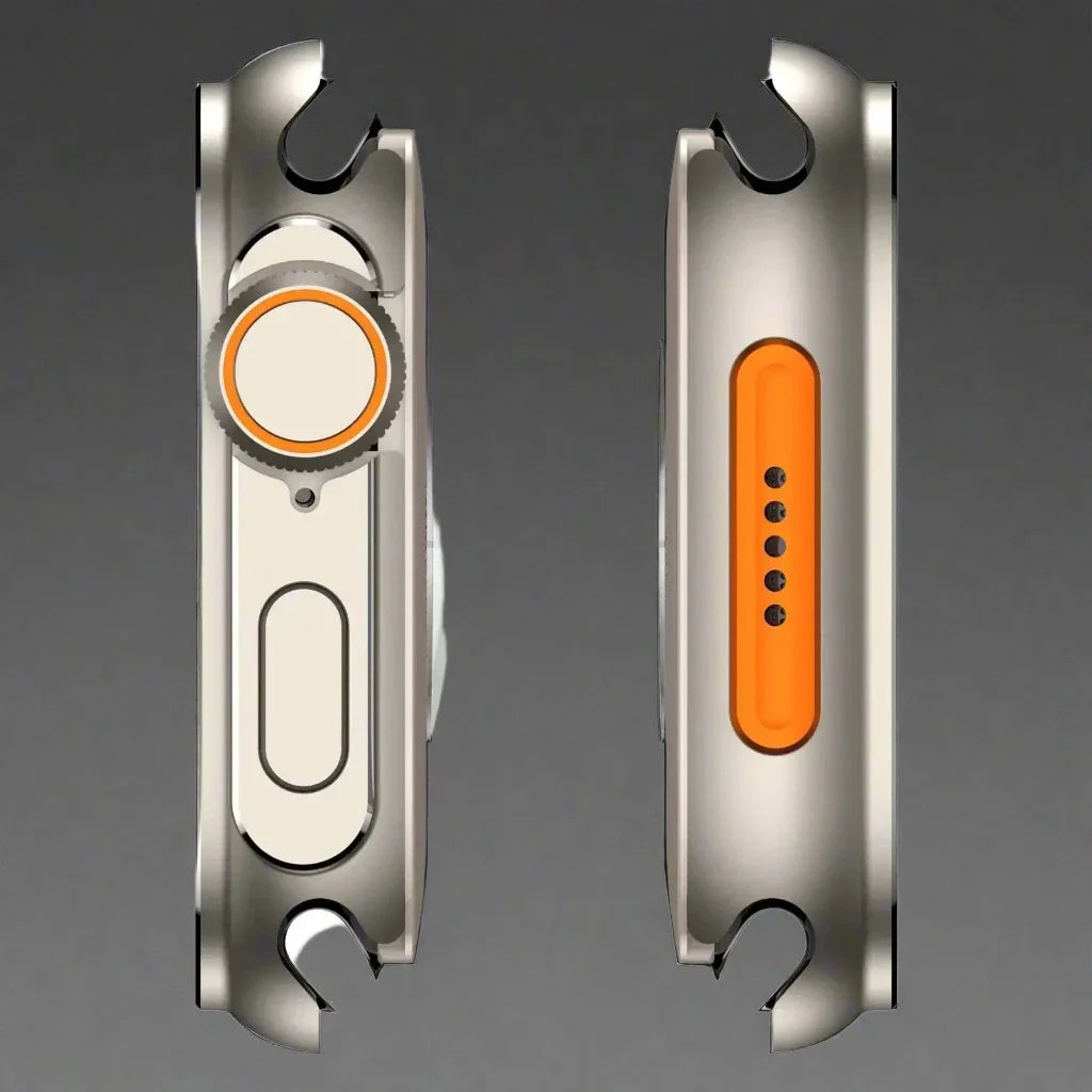 Étui de protection en titane pour montre, 360° – Series 11/10 46mm Series 9/8/7 45mm, boîtier ultrafin résistant aux rayures | Sulvida