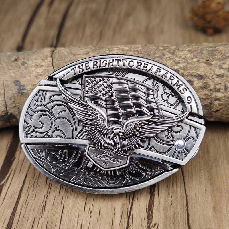 Metalen Ovale Riem Buckle Western Cowboy Stijl Gesp Accessoire Decoratie voor Riemen Kleding Jeans Mode | Sulvida