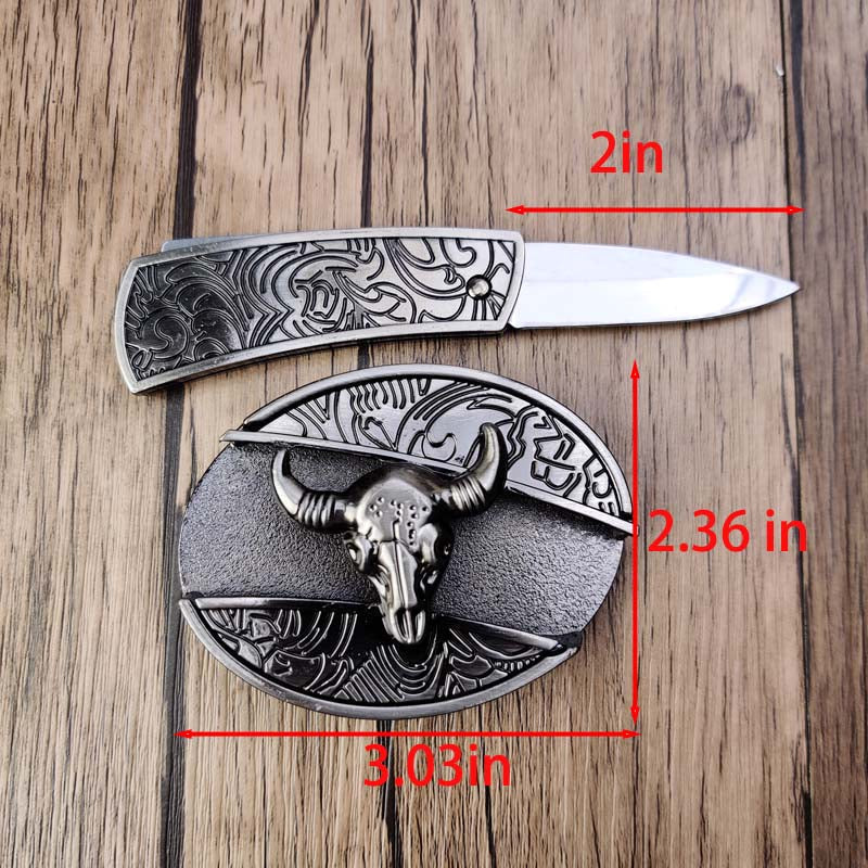 Metalen Ovale Riem Buckle Western Cowboy Stijl Gesp Accessoire Decoratie voor Riemen Kleding Jeans Mode | Sulvida