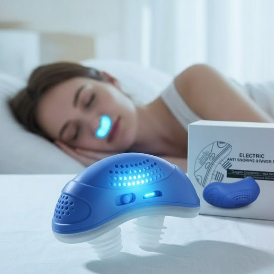 Mini CPAP-Masker voor Apneu – Draadloos Slaaphulpmiddel Anti-Snurk voor Rustgevende Nachten en Comfort | Sulvida