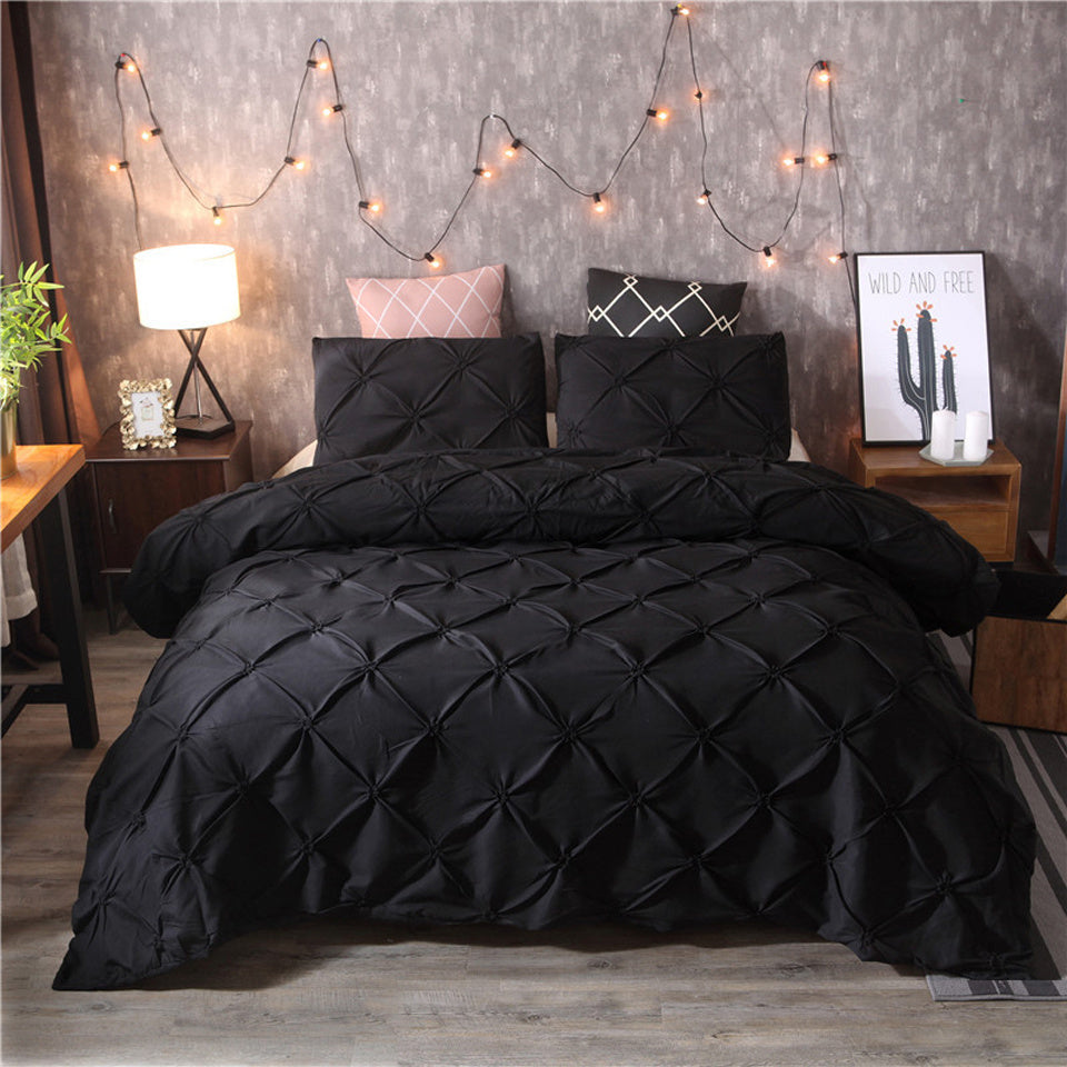 Dekbedovertrek Set Microvezels met Kussenslopen Tweepersoons 200x200 220x240 Modern Design Slaapkamer | Sulvida