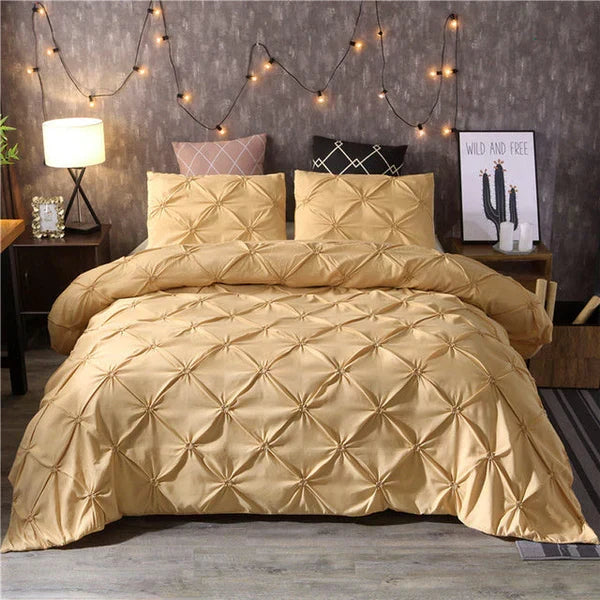 Dekbedovertrek Set Microvezels met Kussenslopen Tweepersoons 200x200 220x240 Modern Design Slaapkamer | Sulvida