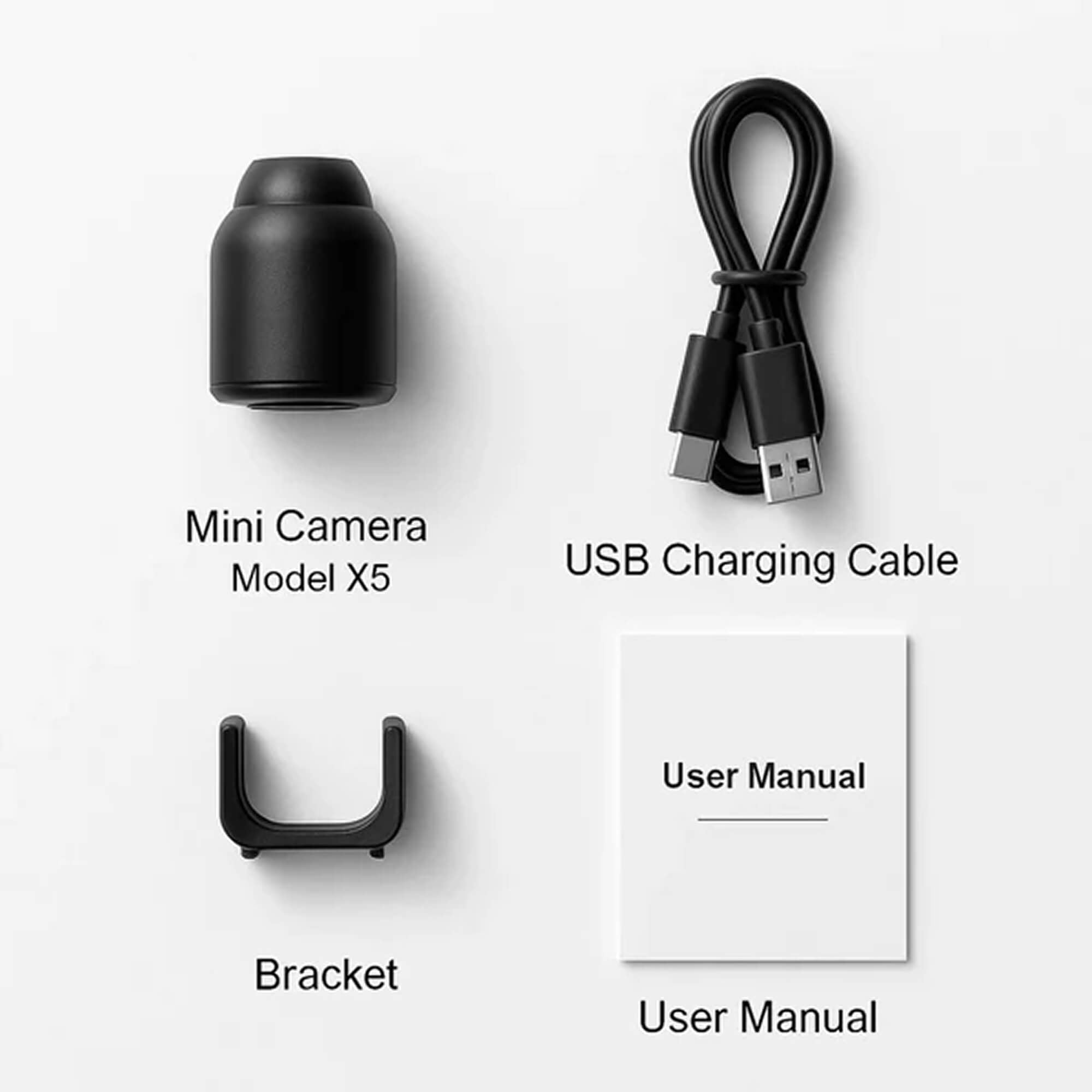 Draadloze Mini Bewakingscamera met Audio voor Thuisbeveiliging Discreet Toezicht Verborgen Spycam Opname WiFi Beveiligingssysteem Huis | Sulvida