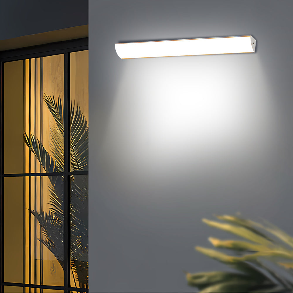 Buitenwandlamp LED Waterdicht Zwart Wit 30-40cm Sfeerverlicht Tuin Entree Terras Aluminium IP65 Buitenverlichting | Sulvida