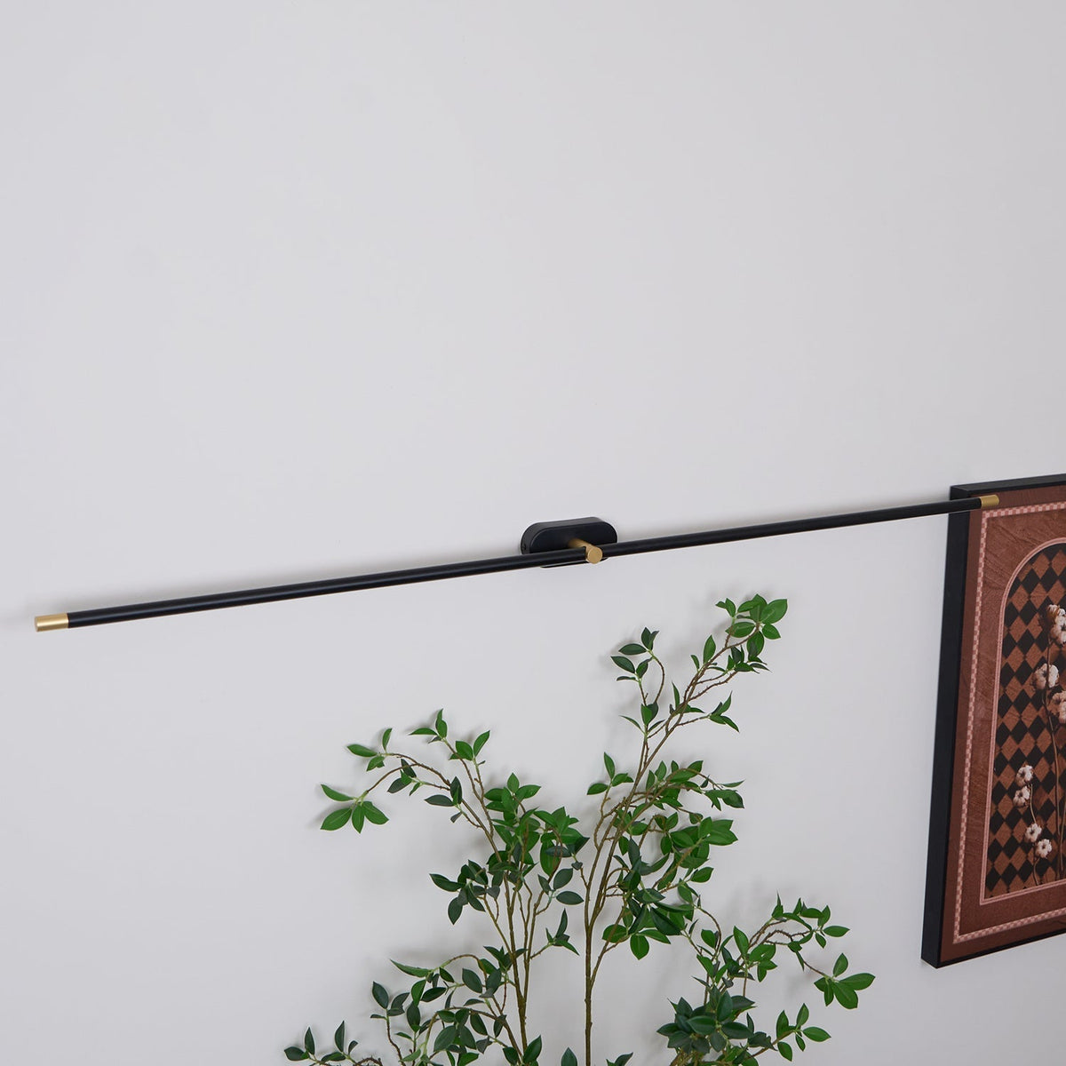 Lineaire Wandlamp Oplaadbaar met Touchbediening en Dimfunctie voor Badkamer Spiegel Hal Toilet Kantoor | Sulvida