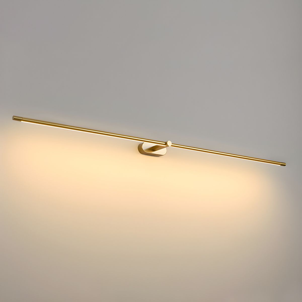 Lineaire Wandlamp Oplaadbaar met Touchbediening en Dimfunctie voor Badkamer Spiegel Hal Toilet Kantoor | Sulvida