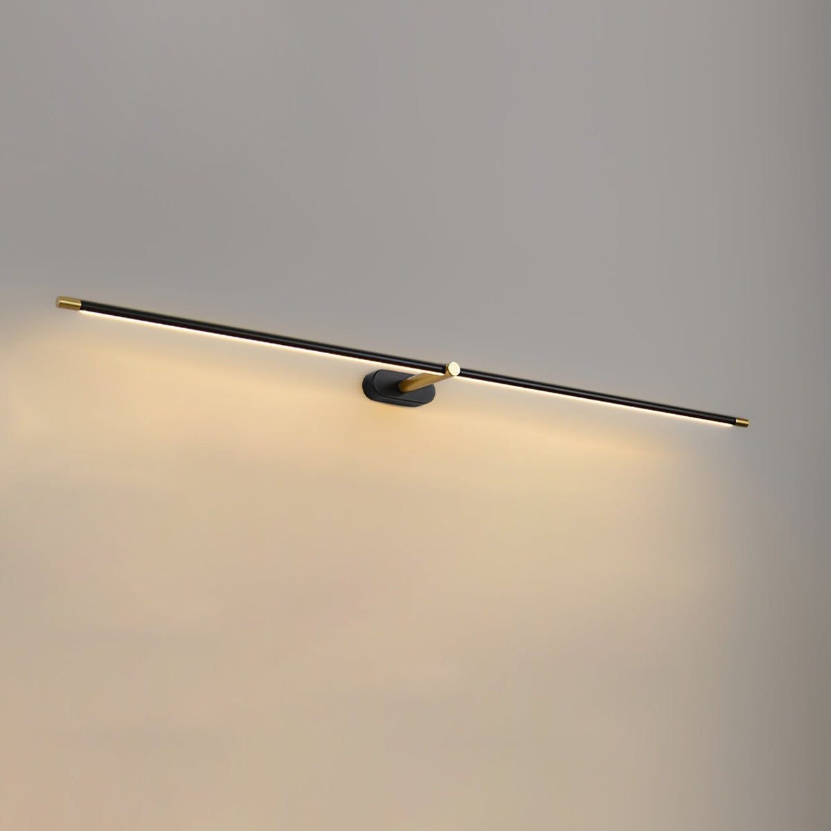 Lineaire Wandlamp Oplaadbaar met Touchbediening en Dimfunctie voor Badkamer Spiegel Hal Toilet Kantoor | Sulvida