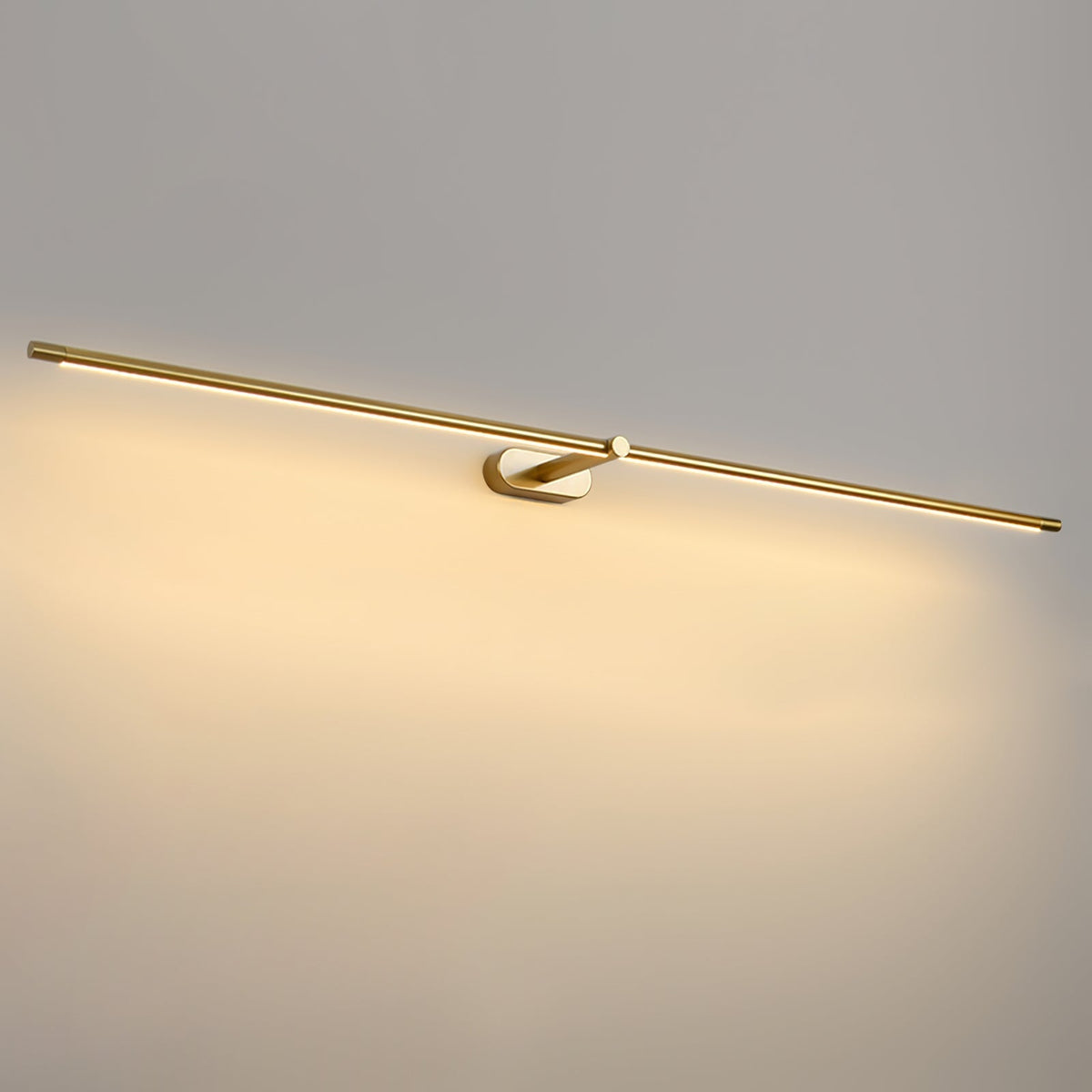 Lineaire Wandlamp Oplaadbaar met Touchbediening en Dimfunctie voor Badkamer Spiegel Hal Toilet Kantoor | Sulvida