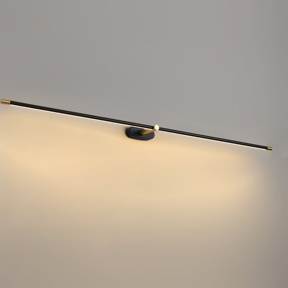 Lineaire Wandlamp Oplaadbaar met Touchbediening en Dimfunctie voor Badkamer Spiegel Hal Toilet Kantoor | Sulvida