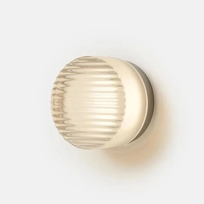Wandlamp Wit Modern LED Binnenverlichting Slaapkamer Hal Woonkamer Wandspot Metaal Glas Design Interieur | Sulvida