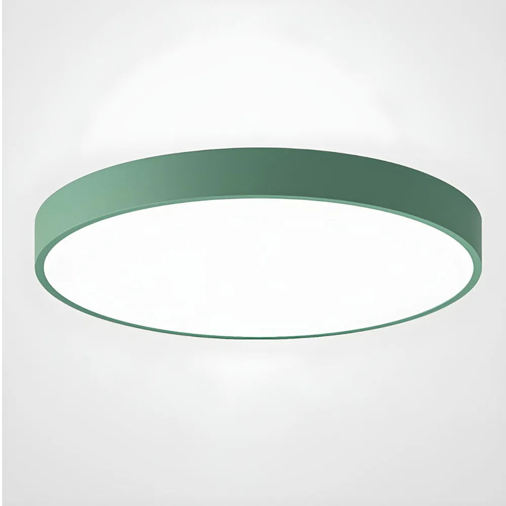 Ronde LED-plafondlamp dimbaar met modern design voor woonkamer slaapkamer gang en hal stijlvol energiezuinig | Sulvida