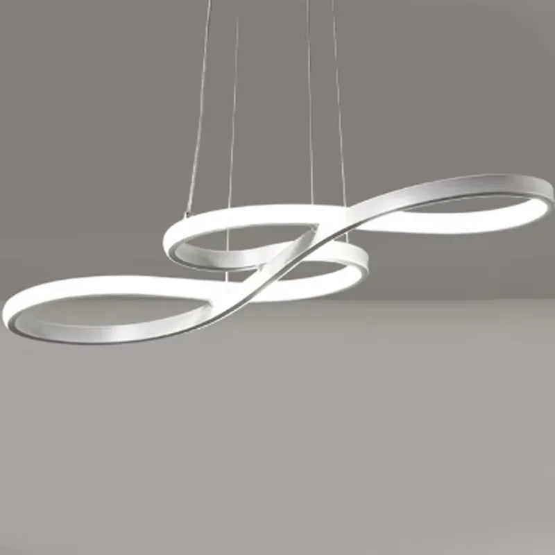 Moderne Hanglamp Aluminium Zwart Goud LED Dimbaar Eetkamer Slaapkamer Woonkamer Sfeervol Interieur Design | Sulvida