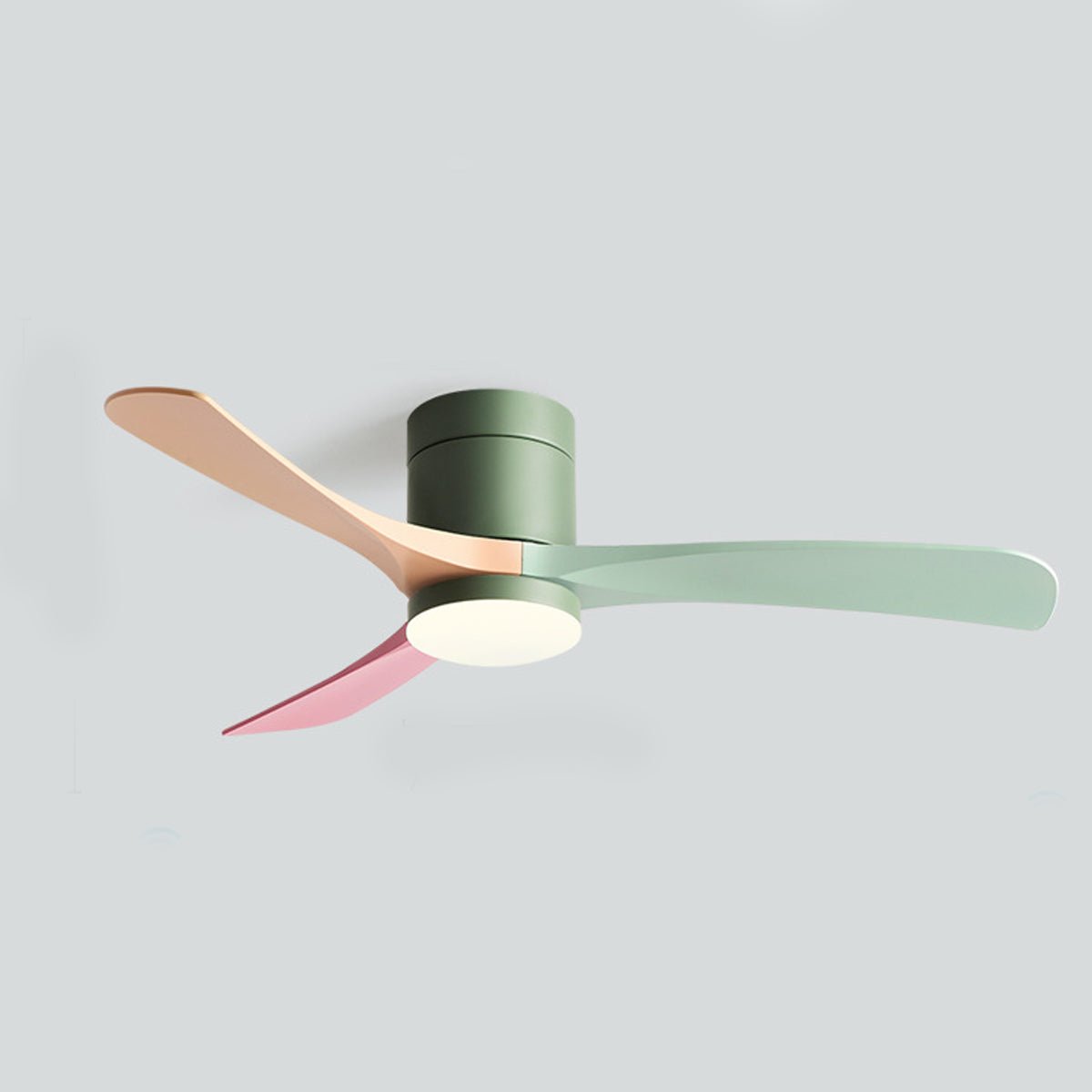 Plafondventilator met LED-verlichting – stil, 6 snelheden, omkeerbaar, energiezuinig | Sulvida