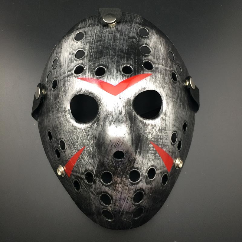 Hockeymasker Halloween Horror voor Volwassenen Themafeest Griezelig Cosplay PVC Masker Verkleedpartij Accessoire | Sulvida
