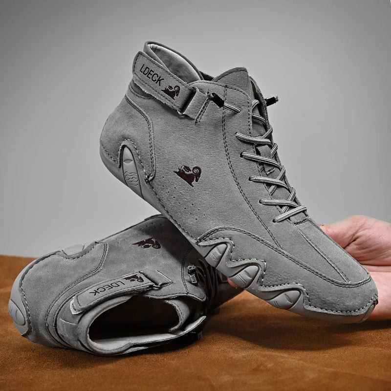 Barefoot Schoenen Leer Herenschoenen Damesschoenen Natuurlijk Lopen Flexibele Zool Anatomisch Design | Sulvida