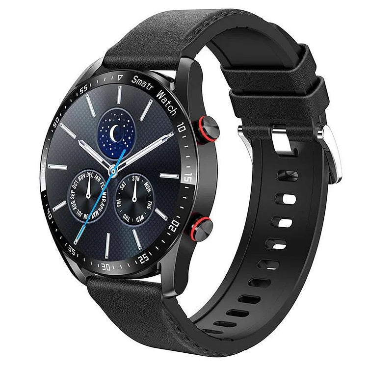 Smartwatch met Gezondheidstracking en Bluetooth-Oproepen Multifunctioneel Horloge 1,45 Inch HD-Display | Sulvida
