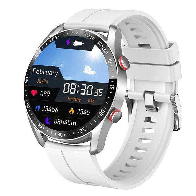 Smartwatch met Gezondheidstracking en Bluetooth-Oproepen Multifunctioneel Horloge 1,45 Inch HD-Display | Sulvida