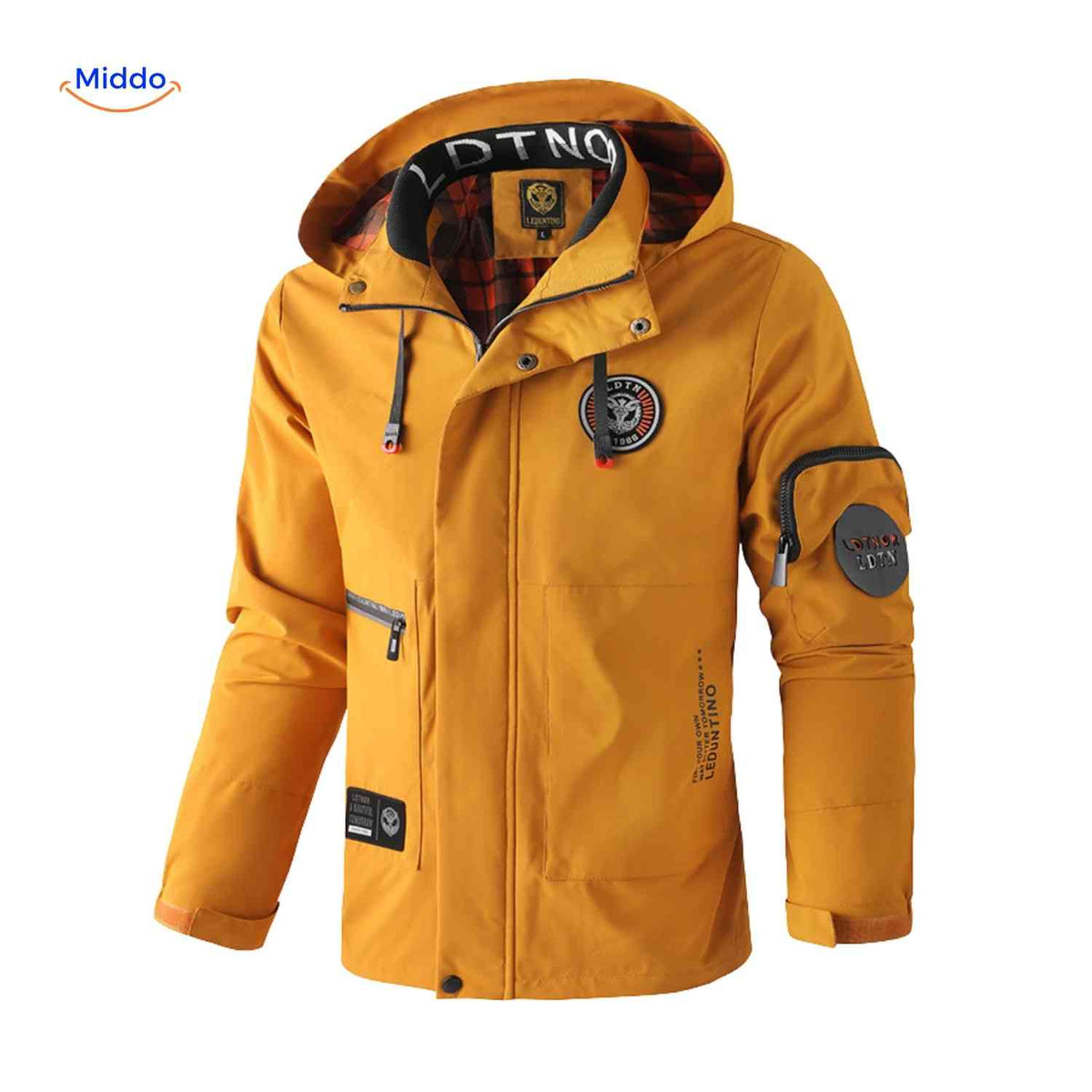 Waterdichte Herenparka met Capuchon en Bontkraag – Zwart Groen Beige – Winterjas Heren 4-in-1 Outdoor | Sulvida