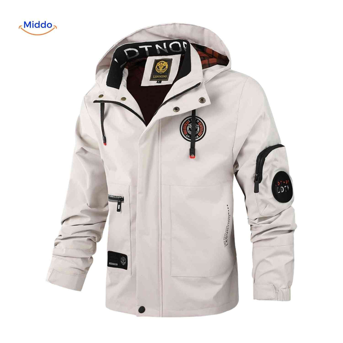 Waterdichte Herenparka met Capuchon en Bontkraag – Zwart Groen Beige – Winterjas Heren 4-in-1 Outdoor | Sulvida
