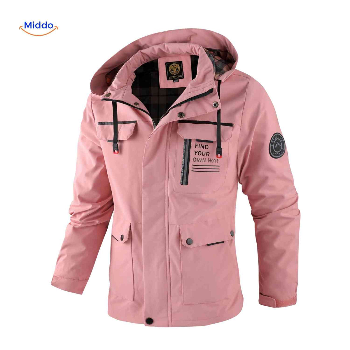 Waterdichte Herenparka met Capuchon en Bontkraag – Zwart Groen Beige – Winterjas Heren 4-in-1 Outdoor | Sulvida