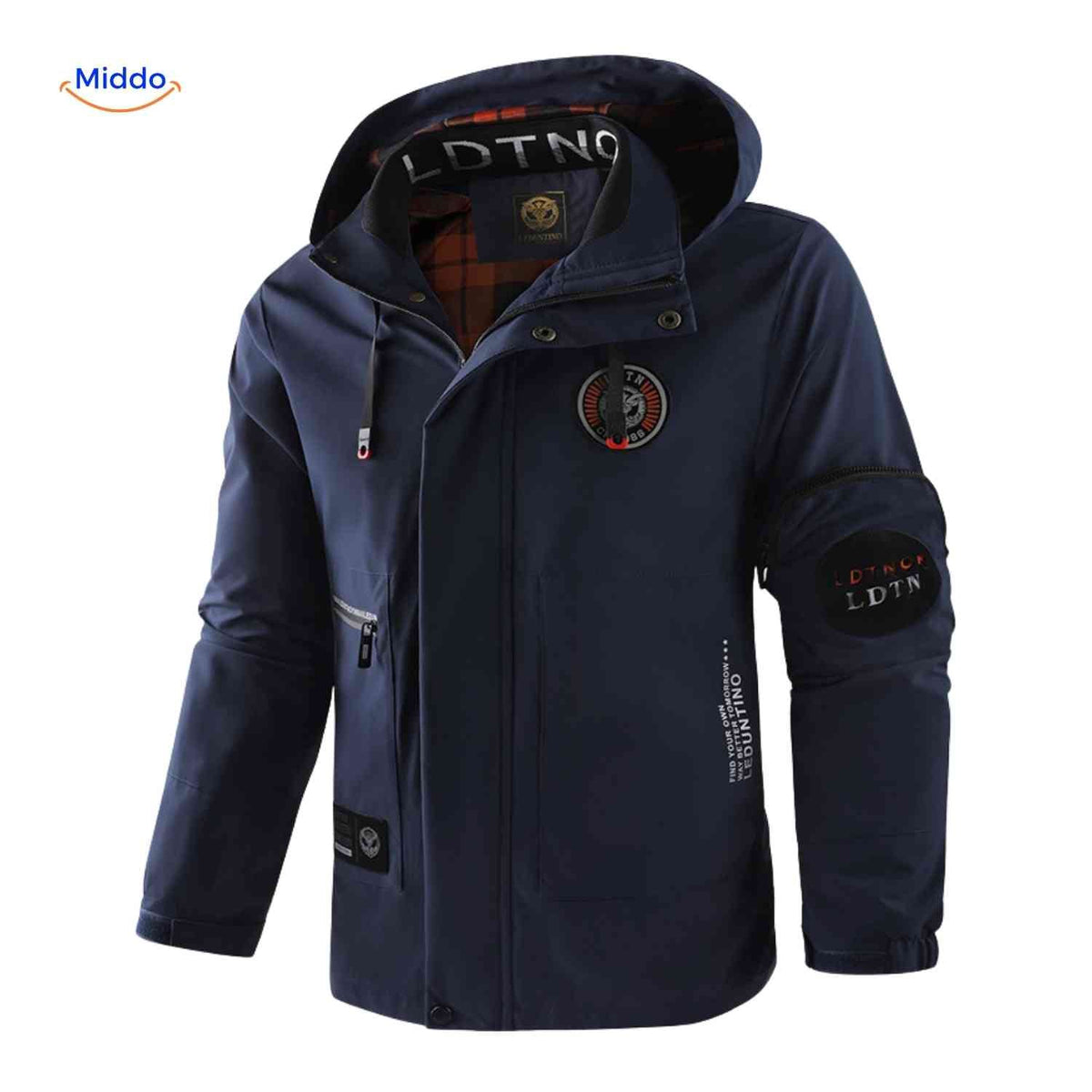 Waterdichte Herenparka met Capuchon en Bontkraag – Zwart Groen Beige – Winterjas Heren 4-in-1 Outdoor | Sulvida