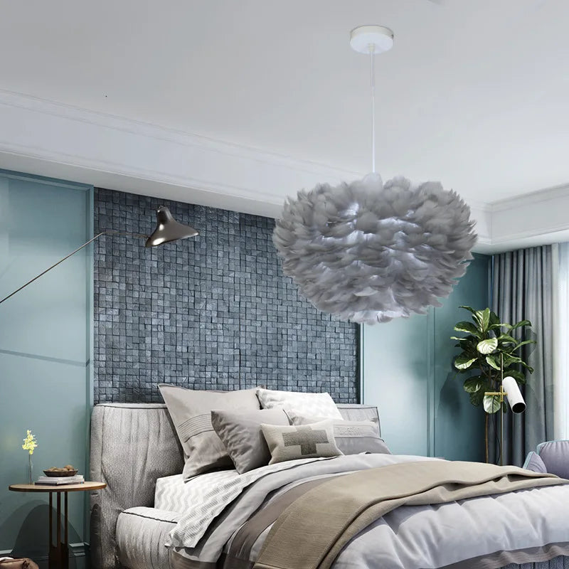 Hanglamp Veren Rond Wolk Effect Sfeerlicht Eetkamer Slaapkamer Woonkamer Plafondverlichting Decoratief | Sulvida