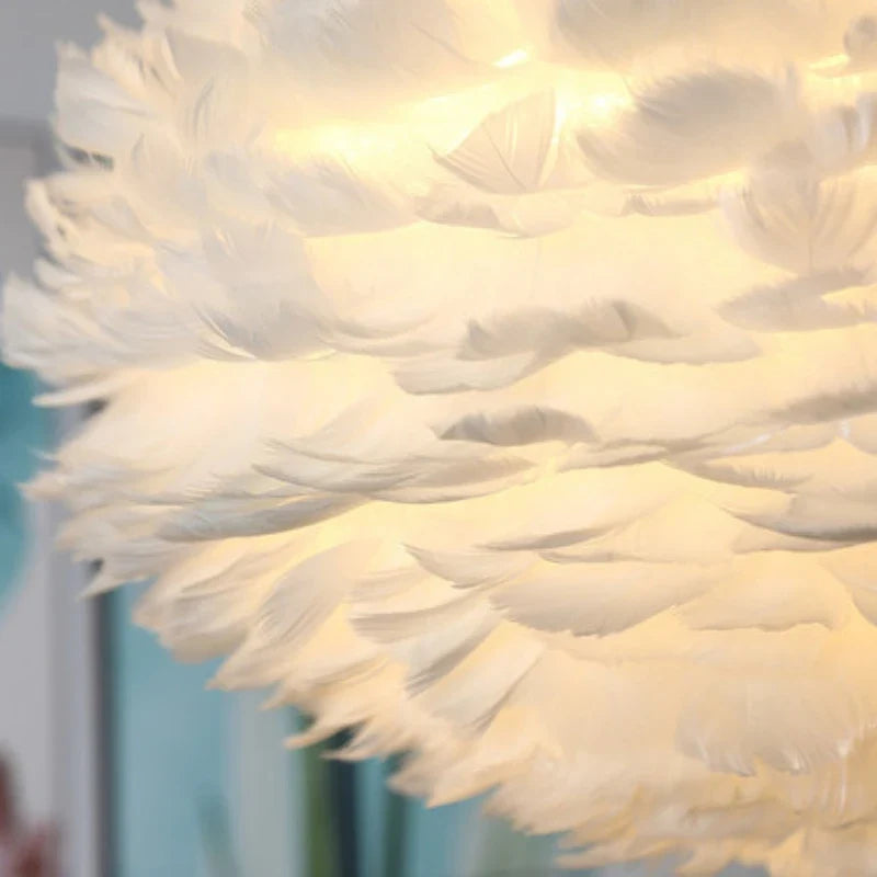 Hanglamp Veren Rond Wolk Effect Sfeerlicht Eetkamer Slaapkamer Woonkamer Plafondverlichting Decoratief | Sulvida