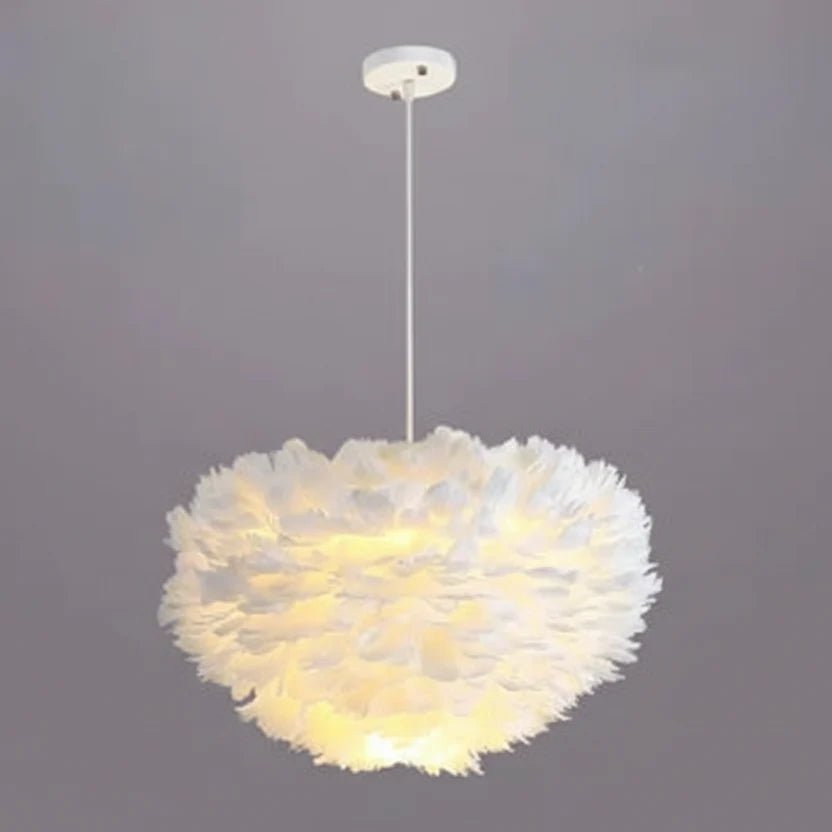 Hanglamp Veren Rond Wolk Effect Sfeerlicht Eetkamer Slaapkamer Woonkamer Plafondverlichting Decoratief | Sulvida