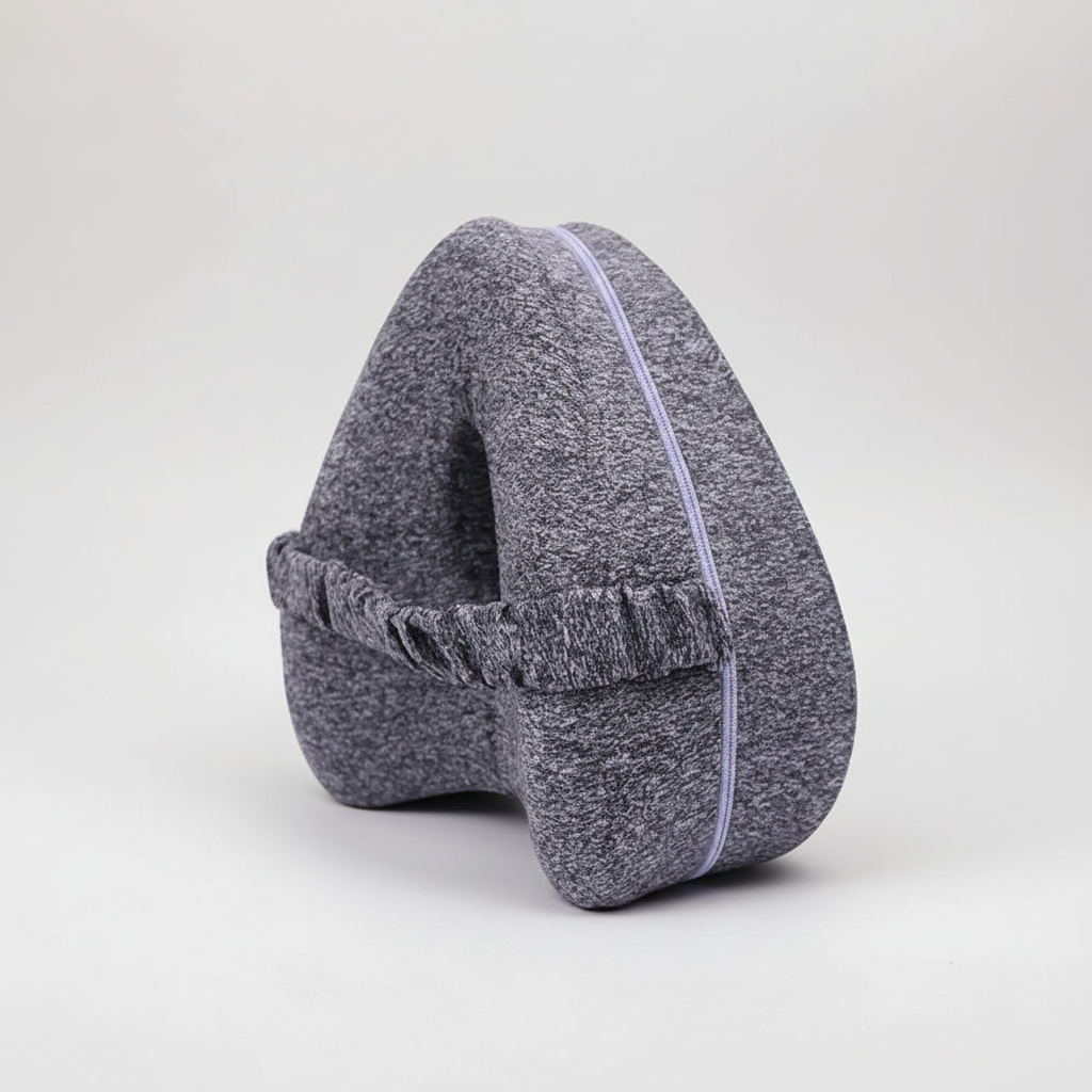 Contour Beenkussen voor Zijslaper met Elastische Band – Orthopedisch Heup en Kniesteun voor Betere Slaap | Sulvida