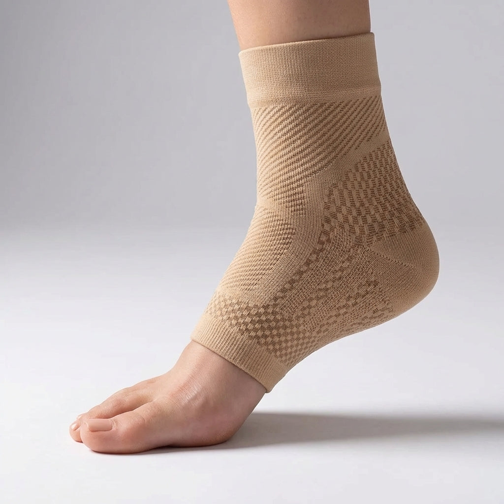 Enkelbandage met Compressie Enkelsteun Ademend Verstelbaar Sportbrace voor Herstel Zwelling Pijn Stabiliteit | Sulvida