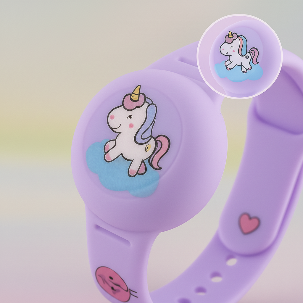 Siliconen GPS-polsband voor Kinderen – Verstelbaar, Waterdicht & Comfortabel Draagbaar Tracker Horloge | Sulvida