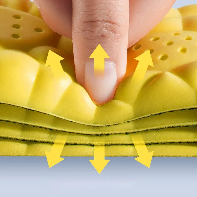Sportinlegzolen 4D Contoured met Schokabsorptie Multi-Zone voor Actieve Voeten Optimaal Comfort Dagelijks | Sulvida