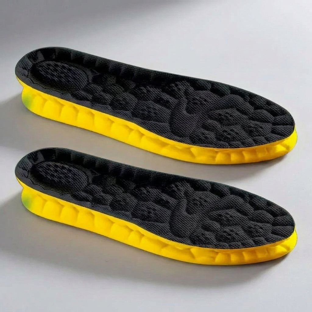 Sportinlegzolen 4D Contoured met Schokabsorptie Multi-Zone voor Actieve Voeten Optimaal Comfort Dagelijks | Sulvida