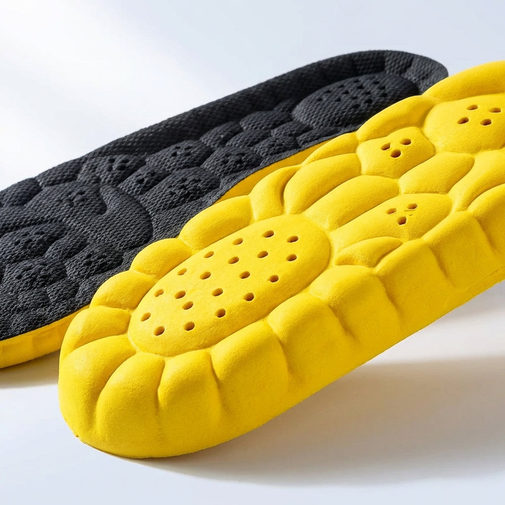 Sportinlegzolen 4D Contoured met Schokabsorptie Multi-Zone voor Actieve Voeten Optimaal Comfort Dagelijks | Sulvida